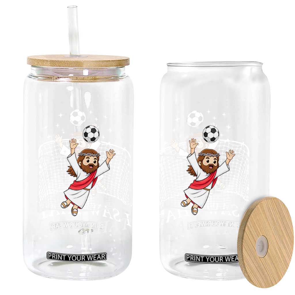 I Saw That Glass Can Funny Jesus Goalie Soccer Player TS12 Print Your Wear