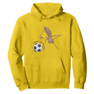 Funny Marcus The Worm Soccer Lover Hoodie I Do Not Like This Ball TS12 Daisy Print Your Wear