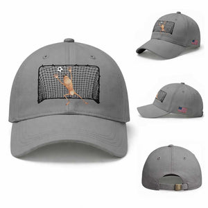 Funny Marcus The Worm Soccer Goalkeeper Gift Baseball Cap TS12 Baseball Cap Universal Fit Sport Gray Print Your Wear