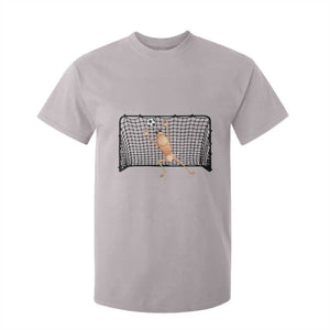 Funny Marcus The Worm Soccer Goalkeeper Gift T Shirt For Kid TS12 Ice Gray Print Your Wear