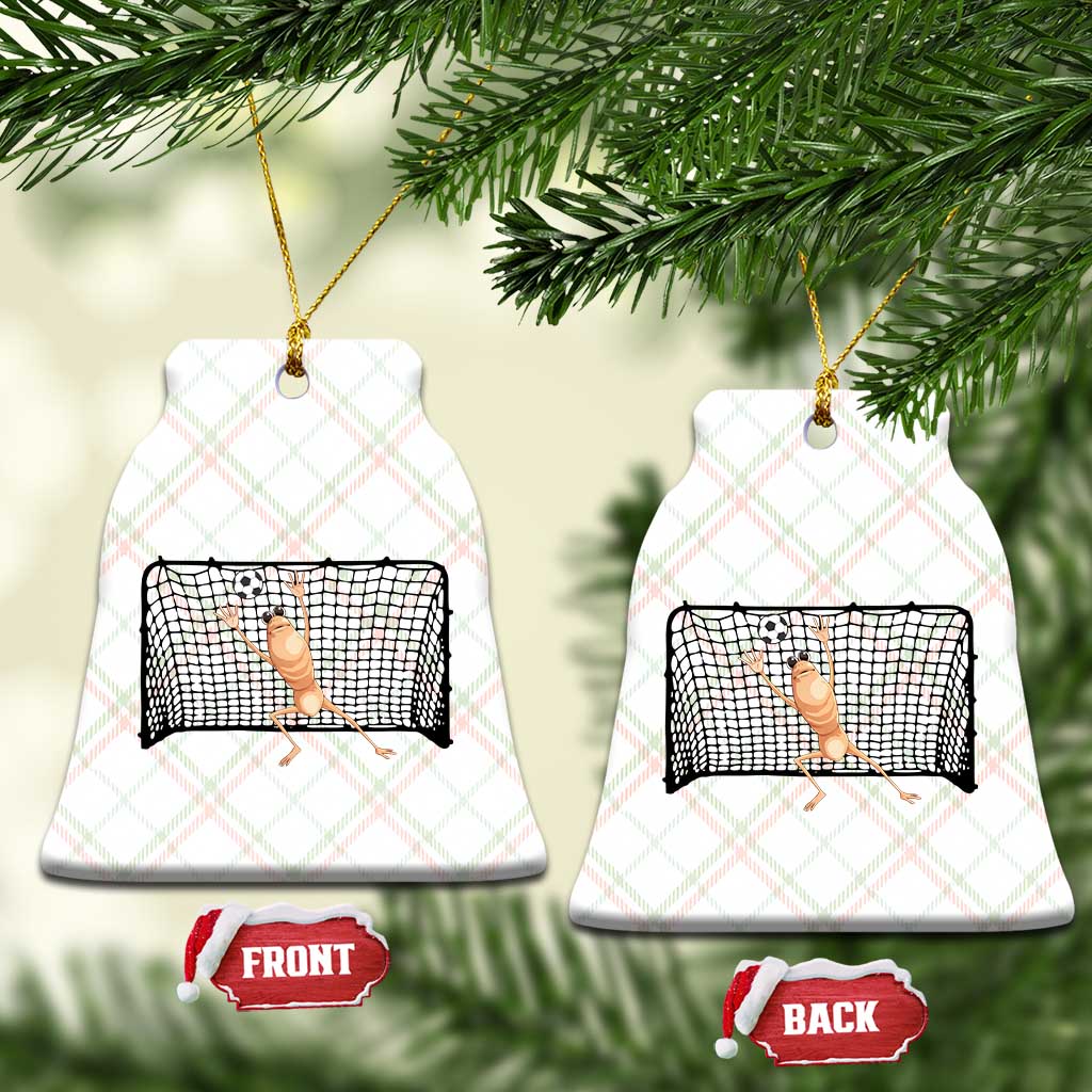 Funny Marcus The Worm Soccer Goalkeeper Gift Ceramic Ornament TS12 Print Your Wear
