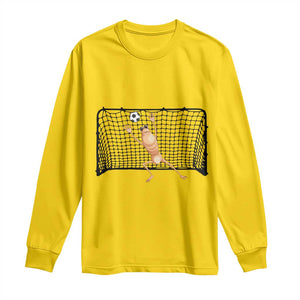Funny Marcus The Worm Soccer Goalkeeper Gift Long Sleeve Shirt TS12 Daisy Print Your Wear