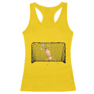 Funny Marcus The Worm Soccer Goalkeeper Gift Racerback Tank Top TS12 Daisy Print Your Wear