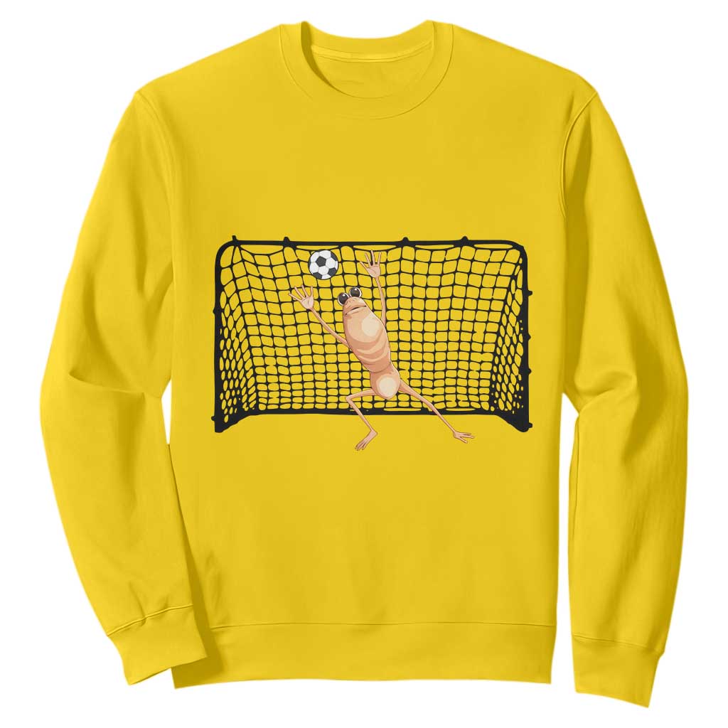 Funny Marcus The Worm Soccer Goalkeeper Gift Sweatshirt TS12 Daisy Print Your Wear