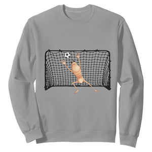Funny Marcus The Worm Soccer Goalkeeper Gift Sweatshirt TS12 Sport Gray Print Your Wear