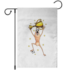 Funny Marcus The Worm Soccer Champion Garden Flag Soccer Lover TS12 Black Print Your Wear