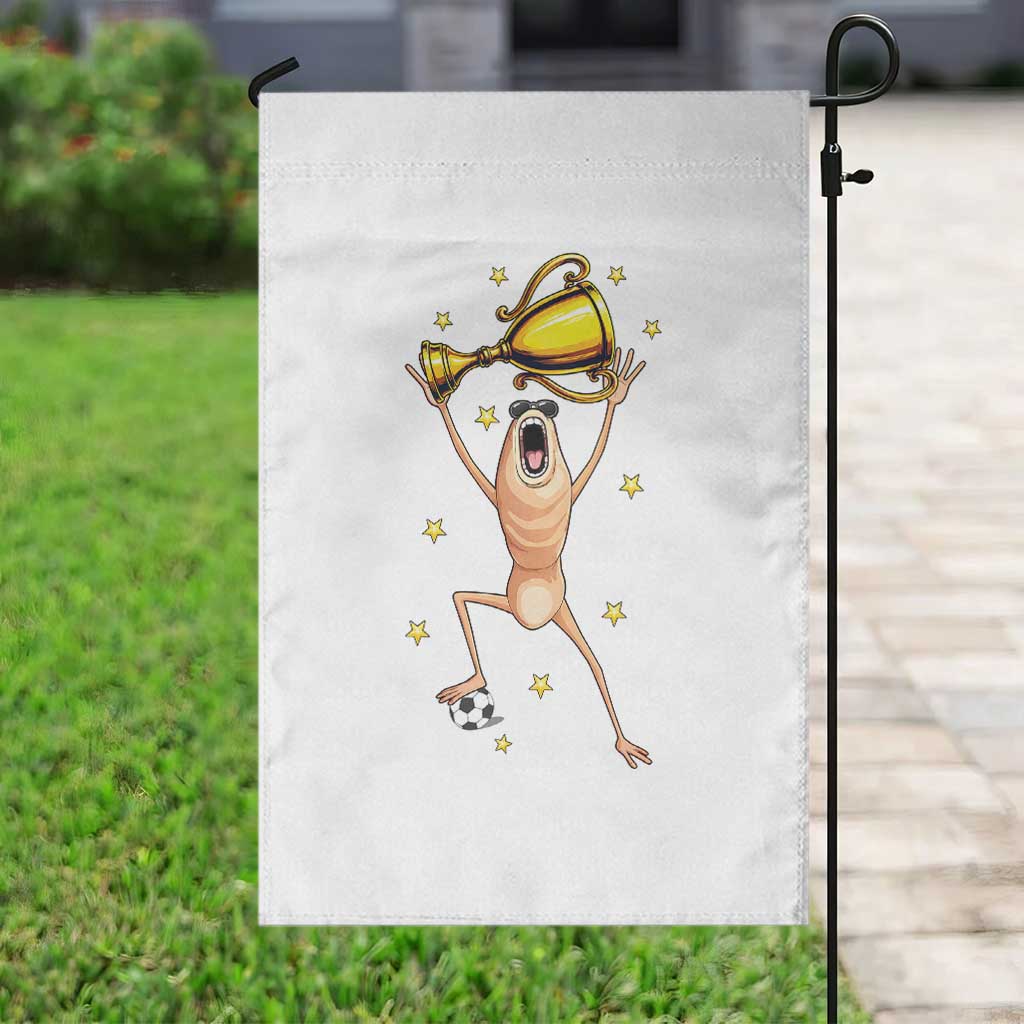 Funny Marcus The Worm Soccer Champion Garden Flag Soccer Lover TS12 Print Your Wear