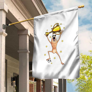 Funny Marcus The Worm Soccer Champion Garden Flag Soccer Lover TS12 Print Your Wear
