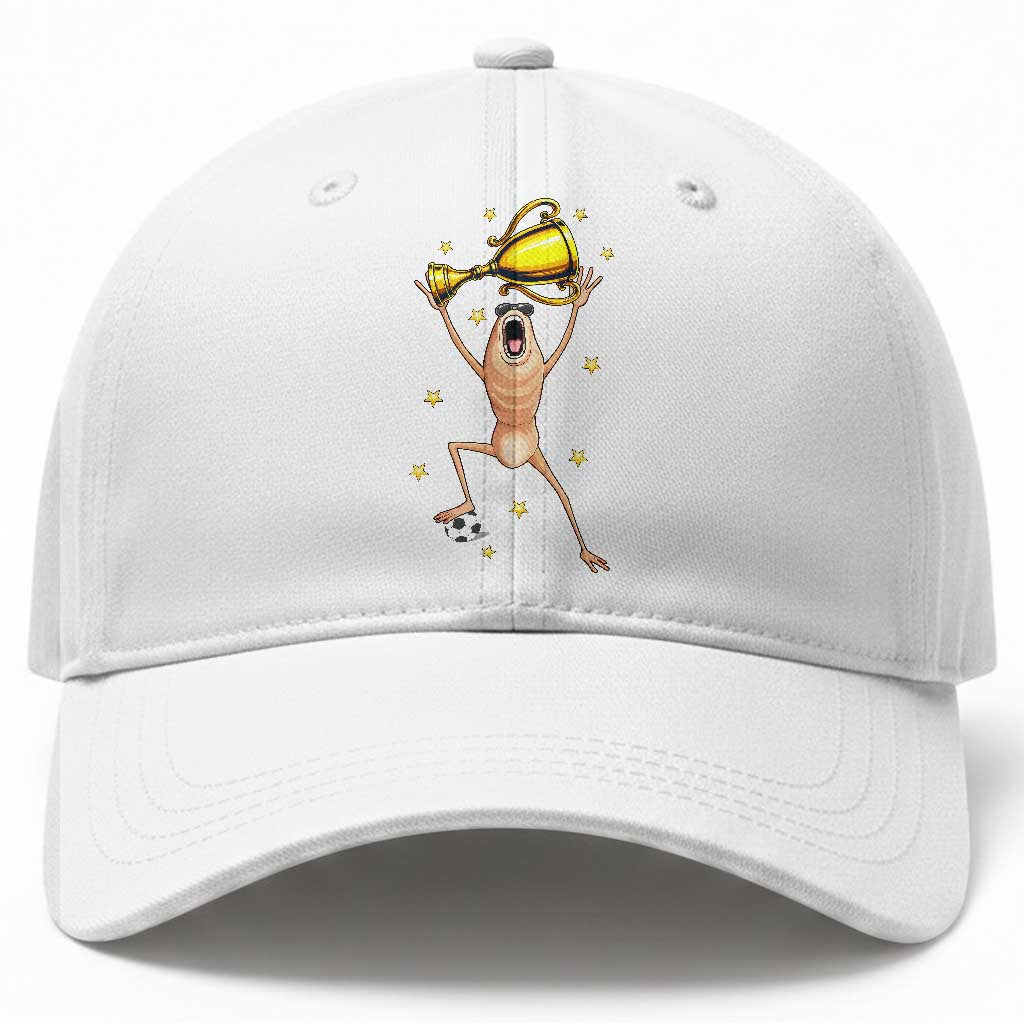 Funny Marcus The Worm Soccer Champion Baseball Cap Soccer Lover TS12 Print Your Wear