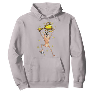 Funny Marcus The Worm Soccer Champion Hoodie Soccer Lover TS12 Ice Gray Print Your Wear