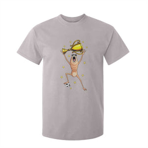 Funny Marcus The Worm Soccer Champion T Shirt For Kid Soccer Lover TS12 Ice Gray Print Your Wear