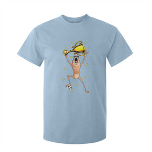 Funny Marcus The Worm Soccer Champion T Shirt For Kid Soccer Lover TS12 Light Blue Print Your Wear