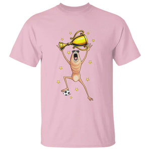 Funny Marcus The Worm Soccer Champion T Shirt Soccer Lover TS12 Light Pink Print Your Wear