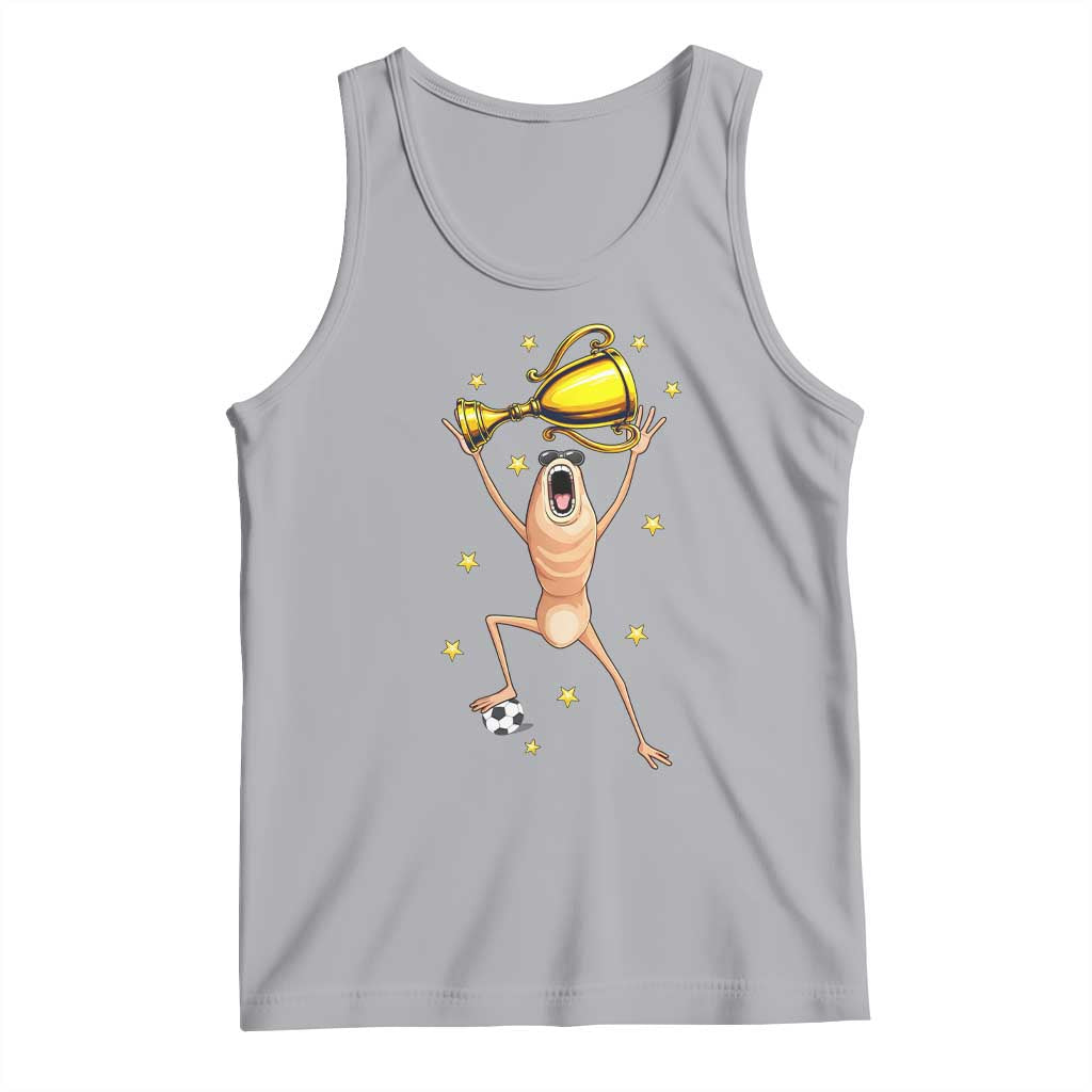 Funny Marcus The Worm Soccer Champion Tank Top Soccer Lover TS12 Athletic Heather Print Your Wear