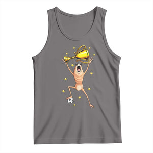Funny Marcus The Worm Soccer Champion Tank Top Soccer Lover TS12 Deep Heather Print Your Wear