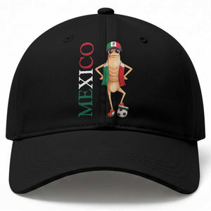 Mexico Soccer Fan Marcus The Worm Baseball Cap Country Football Gift TS12 Print Your Wear