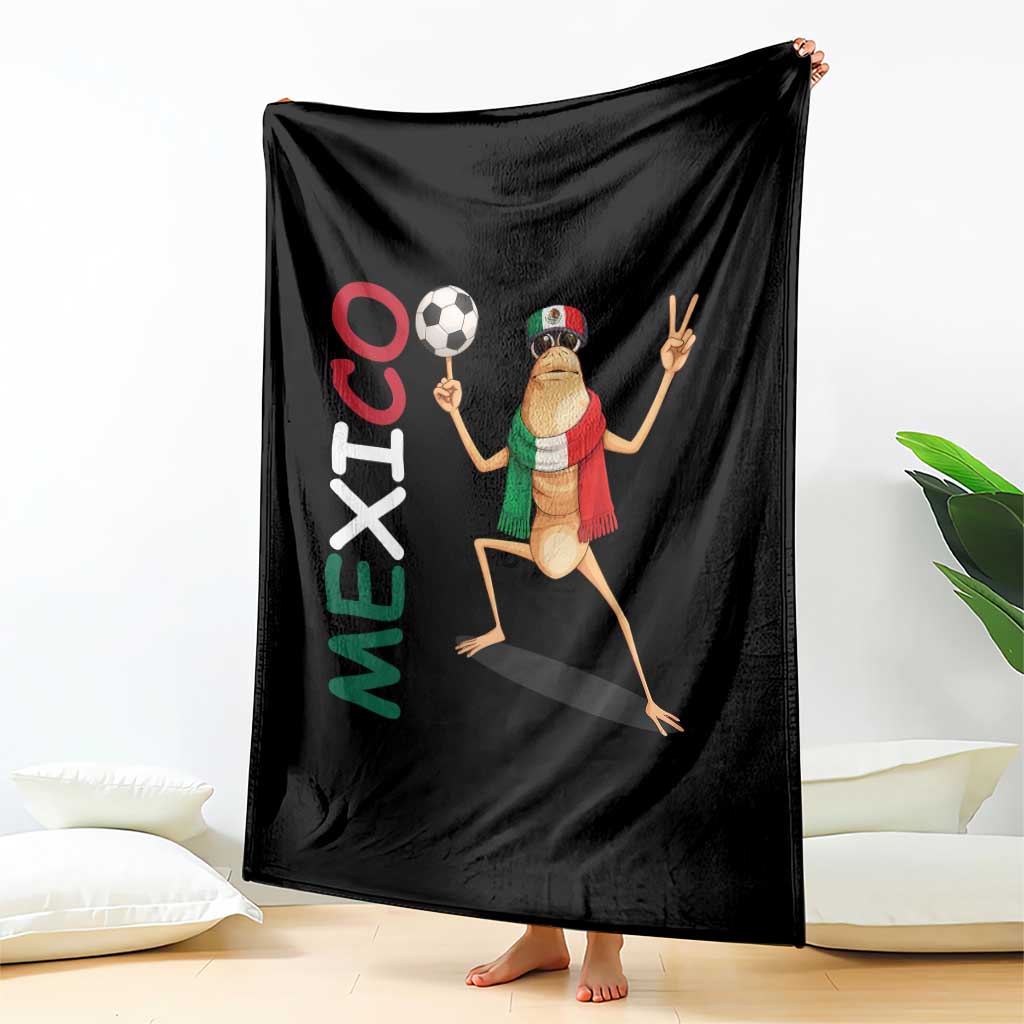 Viva Mexico Marcus The Worm Soccer Throw Blanket Mexican Pride Football Fan TS12 Print Your Wear