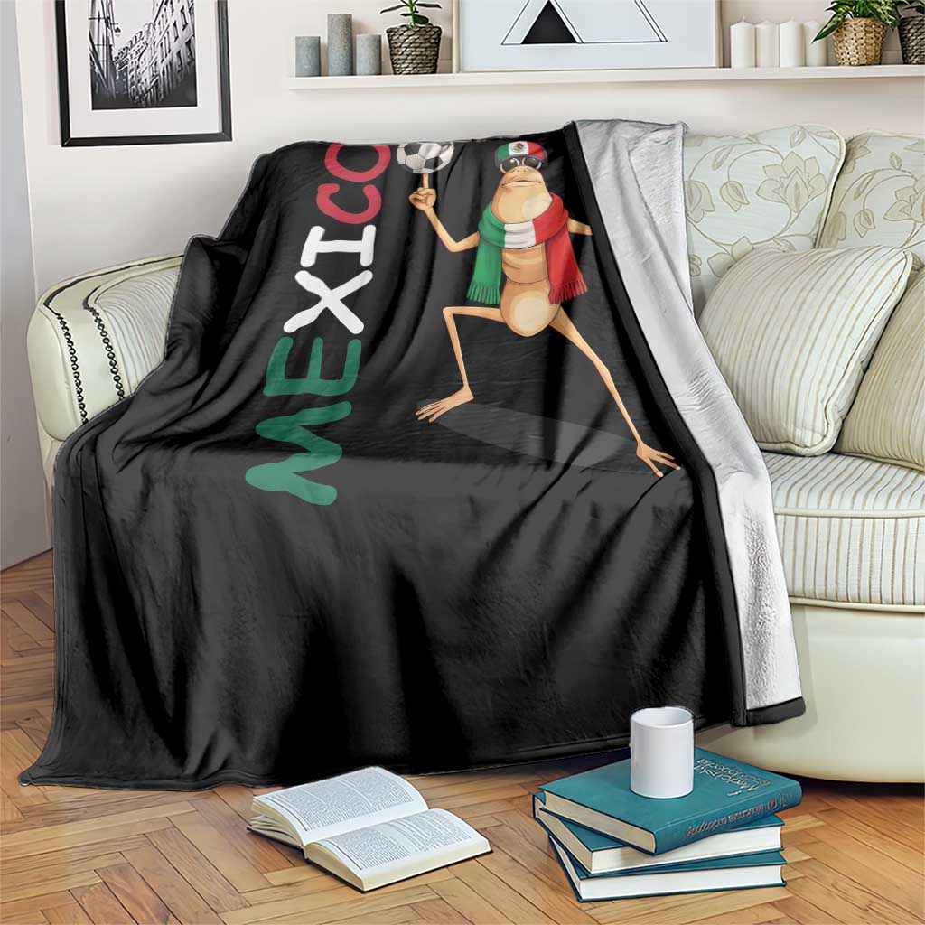 Viva Mexico Marcus The Worm Soccer Throw Blanket Mexican Pride Football Fan TS12 Print Your Wear