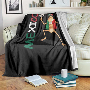 Viva Mexico Marcus The Worm Soccer Throw Blanket Mexican Pride Football Fan TS12 Print Your Wear
