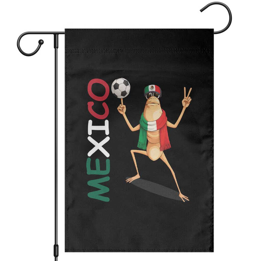 Viva Mexico Marcus The Worm Soccer Garden Flag Mexican Pride Football Fan TS12 Black Print Your Wear