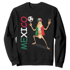Viva Mexico Marcus The Worm Soccer Sweatshirt Mexican Pride Football Fan TS12 Black Print Your Wear