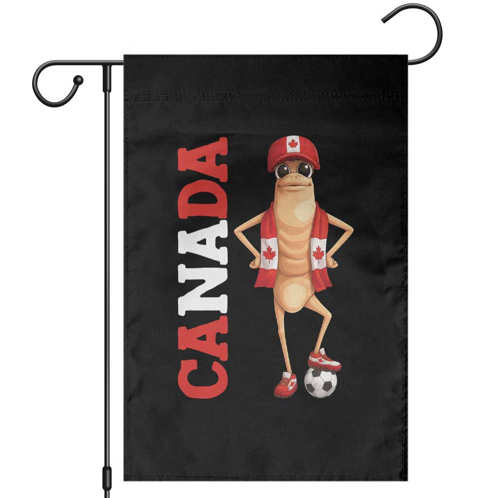 Canada Soccer Fan Marcus The Worm Garden Flag Country Football Gift TS12 Black Print Your Wear