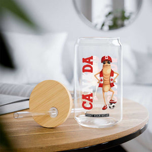 Canada Soccer Fan Marcus The Worm Glass Can Country Football Gift TS12 Print Your Wear