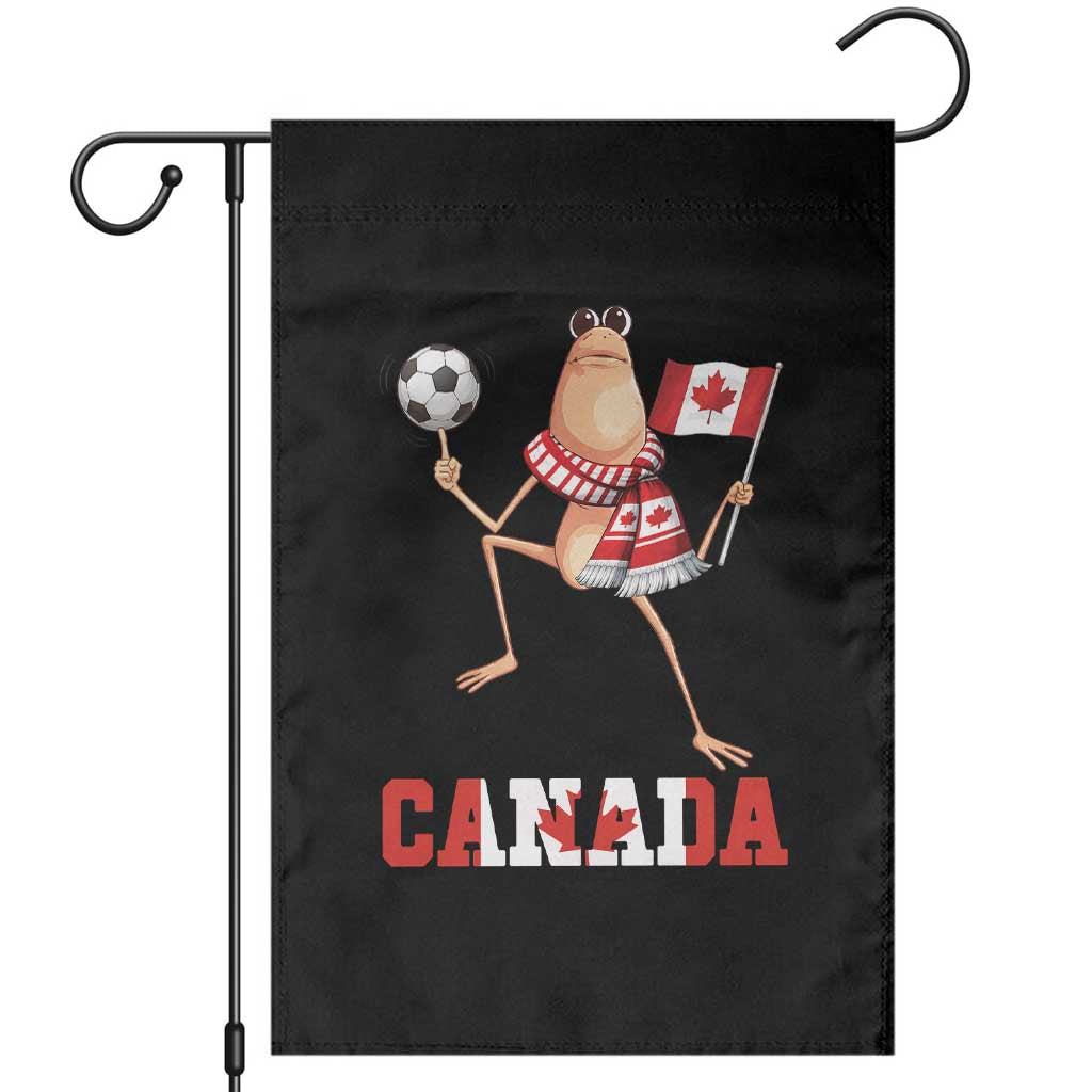 Funny Marcus The Worm Garden Flag Canadian Pride Soccer Gift TS12 Black Print Your Wear