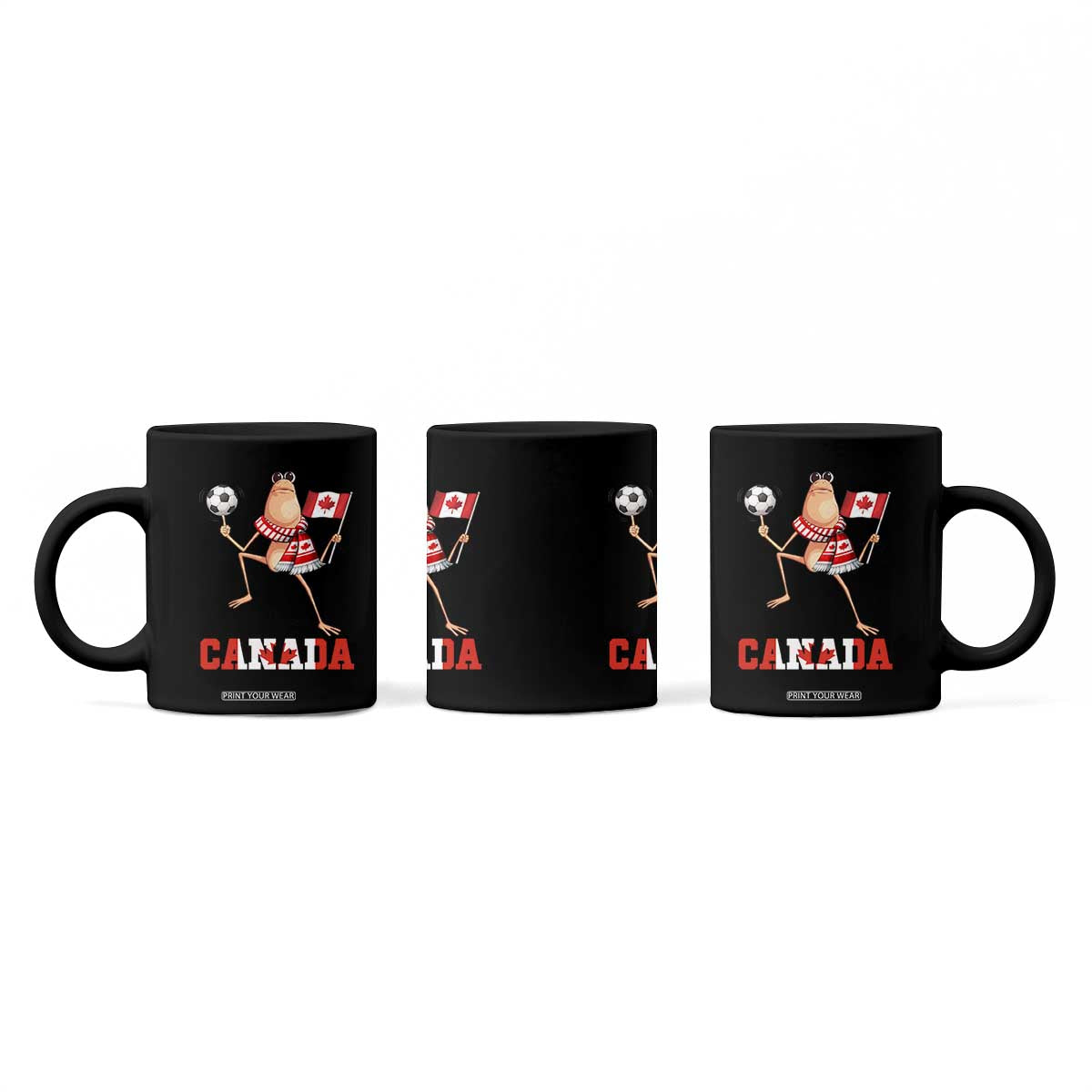 Funny Marcus The Worm Coffee Mug Canadian Pride Soccer Gift TS12 Print Your Wear