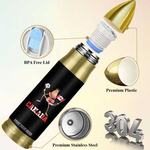 Funny Marcus The Worm Bullet Tumbler Canadian Pride Soccer Gift TS12 Print Your Wear