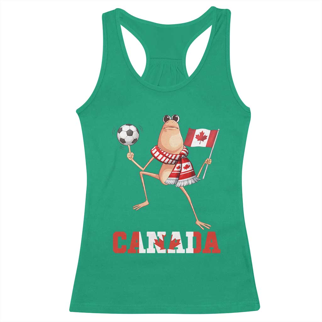 Funny Marcus The Worm Racerback Tank Top Canadian Pride Soccer Gift TS12 Irish Green Print Your Wear