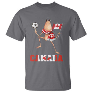 Funny Marcus The Worm T Shirt Canadian Pride Soccer Gift TS12 Charcoal Print Your Wear