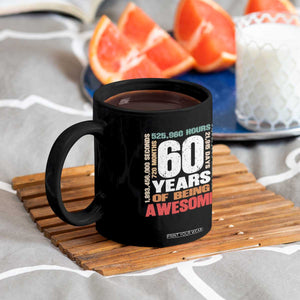 Retro 60 Years Of Being Awesome Coffee Mug 60th Birthday Gift Idea TS12 Print Your Wear