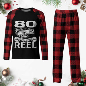 Still Keeping It Reel At 80 Plaid Pajama Set Fisherman Birthday Gift TS12 Buffalo Plaid Print Your Wear
