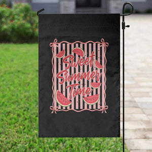 Striped Watermelon Beach Vibes Graphic Garden Flag Sweet Summer Time TS12 Print Your Wear