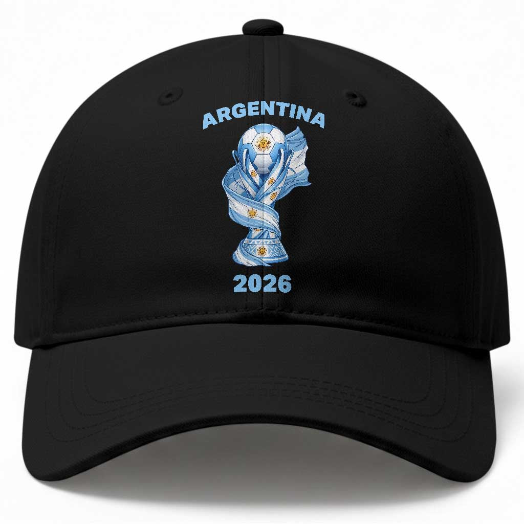 Proud Argentina Soccer 2026 Baseball Cap World Football Fan Gift TS12 Print Your Wear