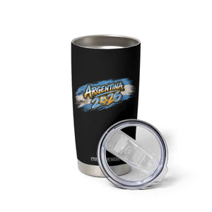Vintage Argentina Soccer Pride 2026 Graphic Tumbler Cup TS12 Print Your Wear