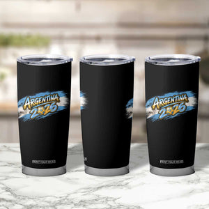 Vintage Argentina Soccer Pride 2026 Graphic Tumbler Cup TS12 Print Your Wear