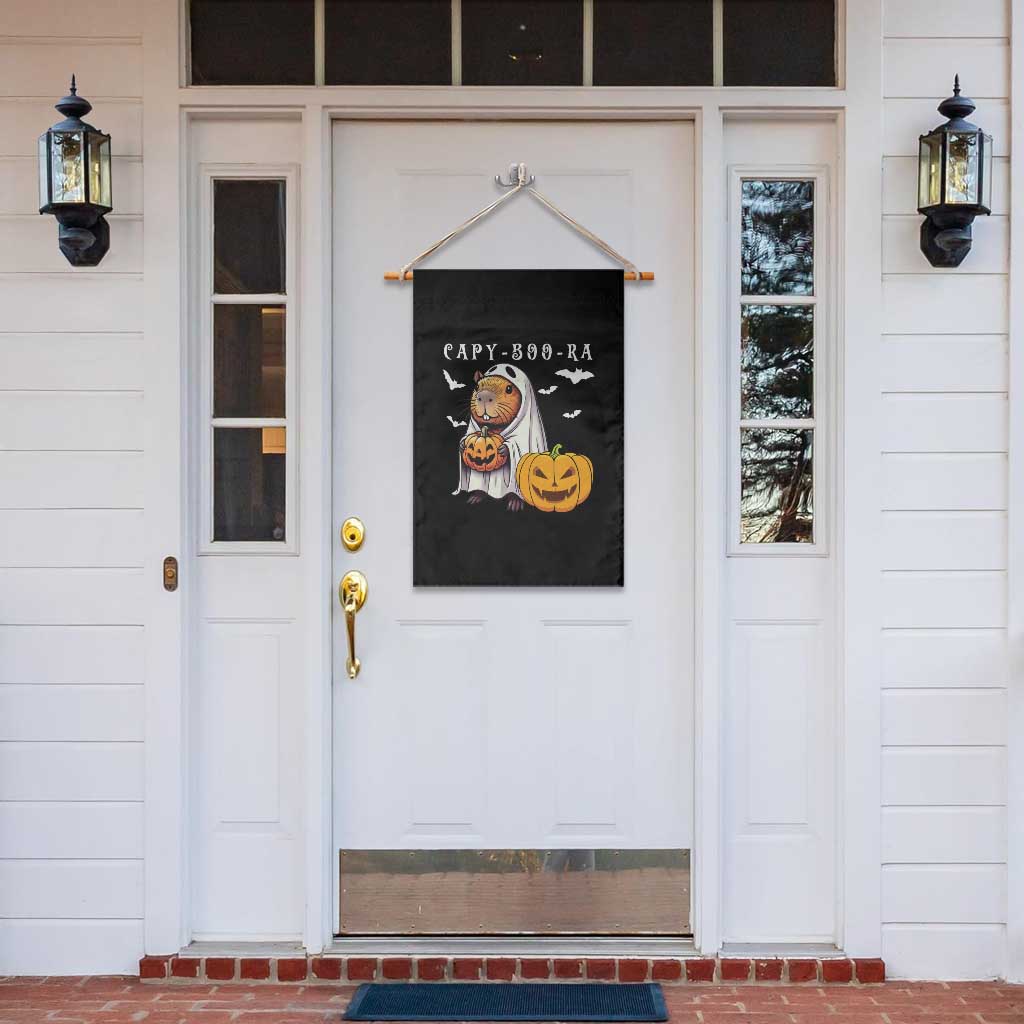Funny Halloween Capy Boo Ra Garden Flag Cute Capybara Boo Ghost TS12 Print Your Wear