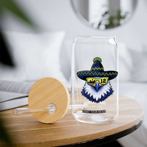 Sombrero Eagle With Neon Skyline Sunglasses Glass Can Emerald City Pride TS12 Print Your Wear