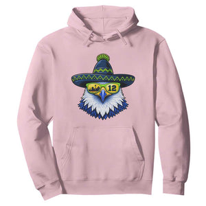 Sombrero Eagle With Neon Skyline Sunglasses Hoodie Emerald City Pride TS12 Light Pink Print Your Wear
