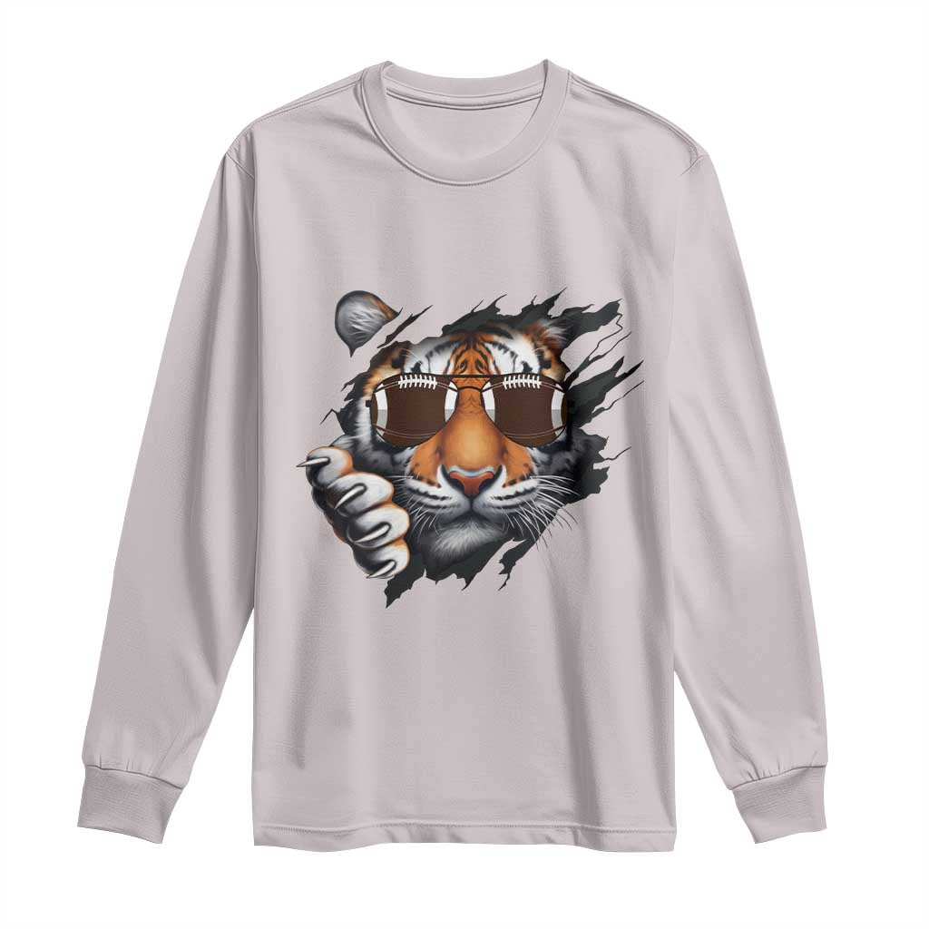 Funny CFBT Gift For Fan Long Sleeve Shirt TS12 Ice Gray Print Your Wear