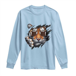 Funny CFBT Gift For Fan Long Sleeve Shirt TS12 Light Blue Print Your Wear