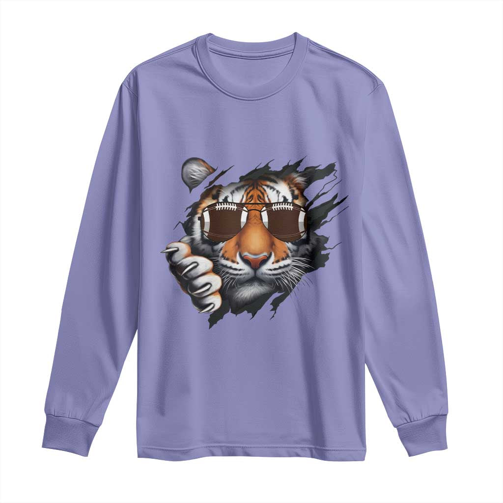 Funny CFBT Gift For Fan Long Sleeve Shirt TS12 Violet Print Your Wear
