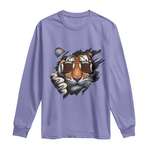 Funny CFBT Gift For Fan Long Sleeve Shirt TS12 Violet Print Your Wear