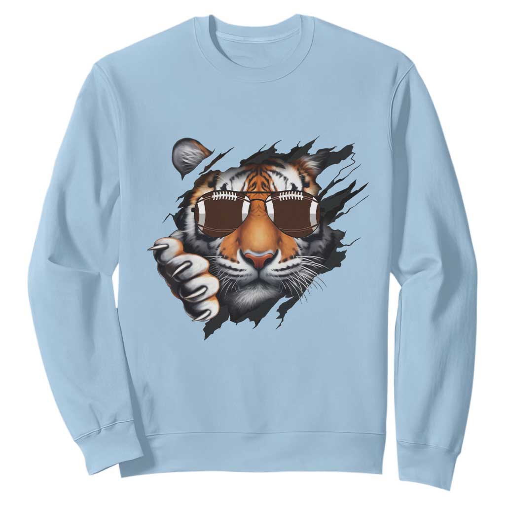 Funny CFBT Gift For Fan Sweatshirt TS12 Light Blue Print Your Wear