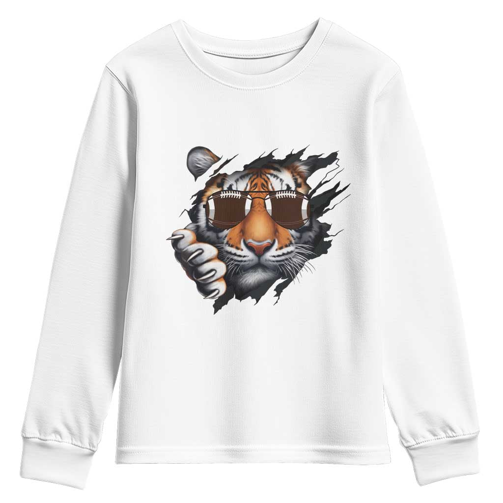 Funny CFBT Gift For Fan Youth Sweatshirt TS12 White Print Your Wear