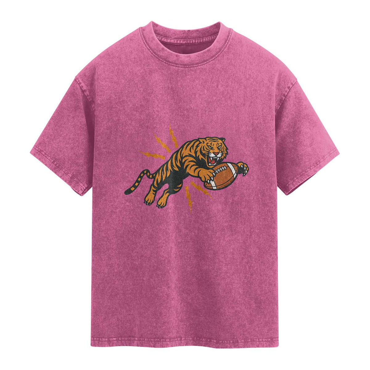 Funny BTFF Game Day Jungle Spirit Washed Cotton T-Shirt
