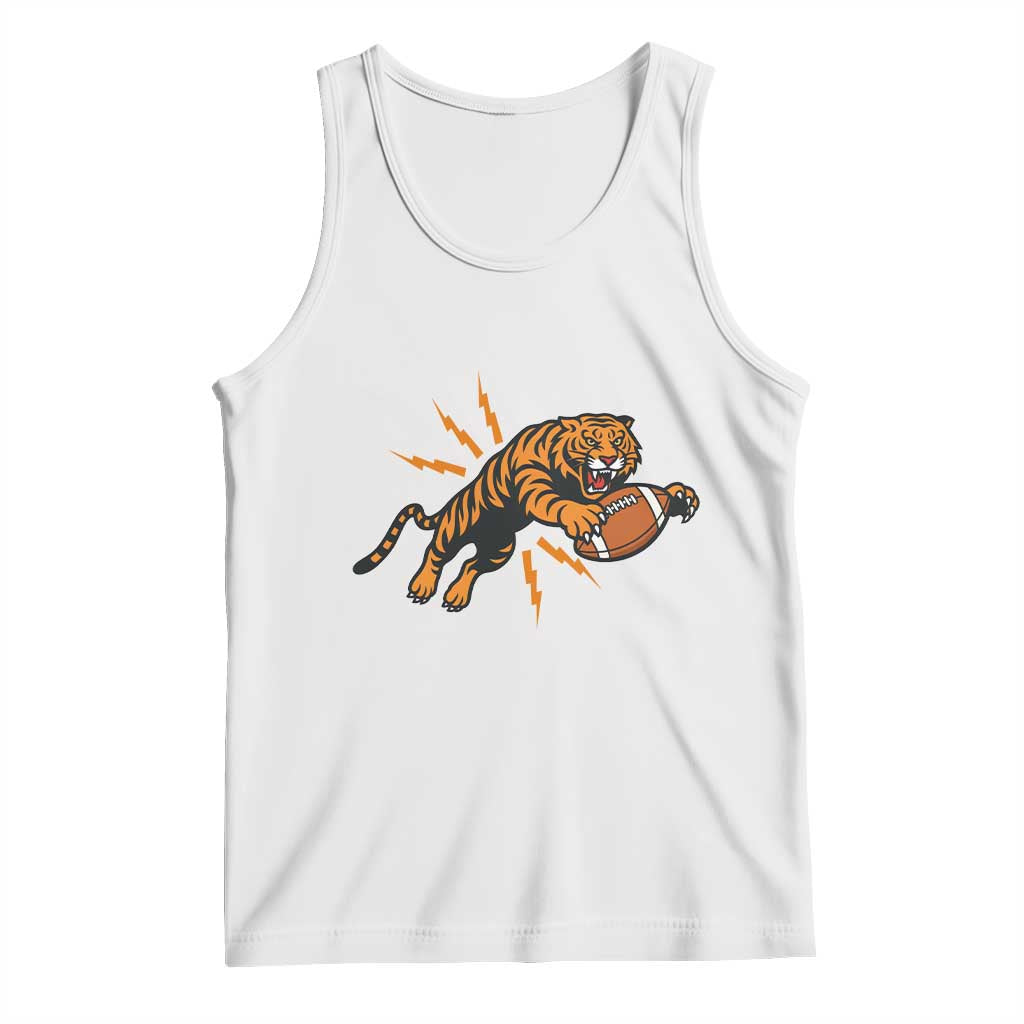 Funny BTFF Game Day Jungle Spirit Tank Top TS12 White Print Your Wear