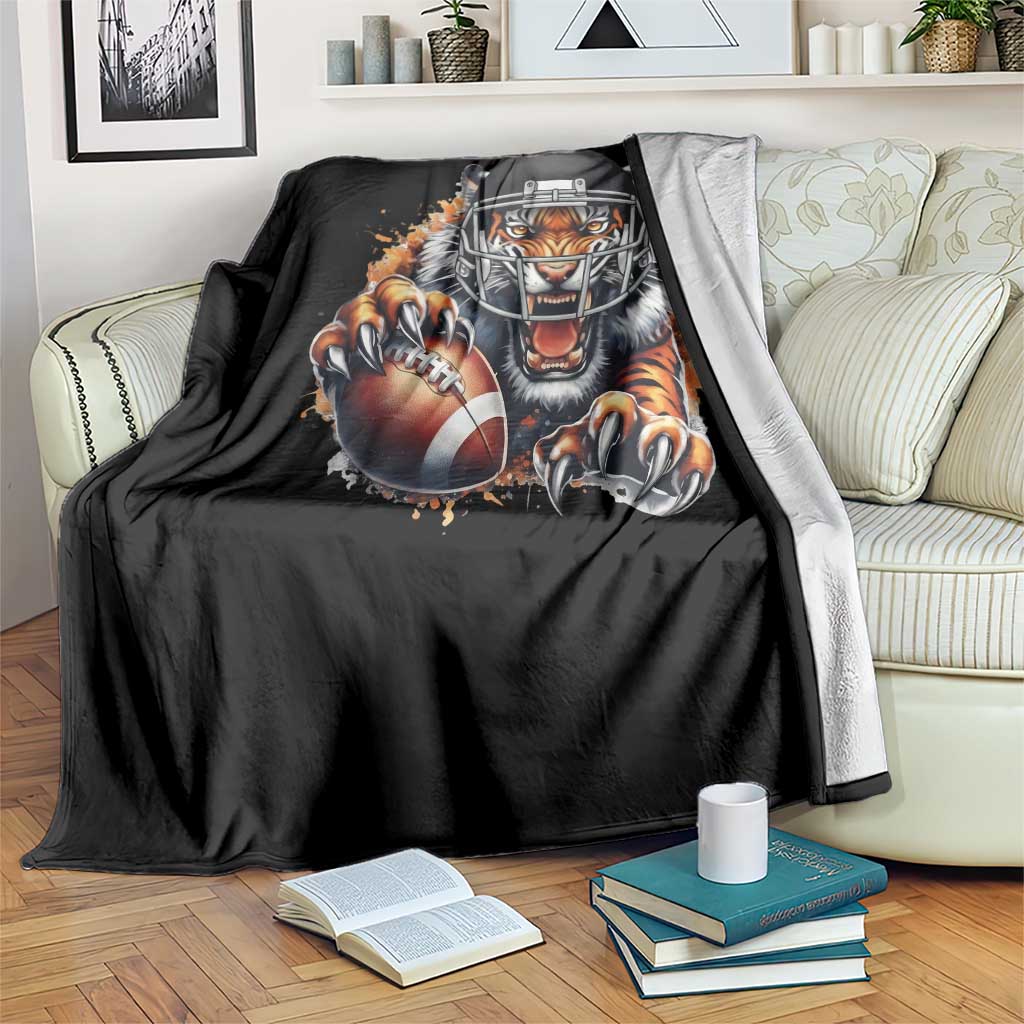 Funny OHBF Football Lover Gift Throw Blanket TS12 Print Your Wear